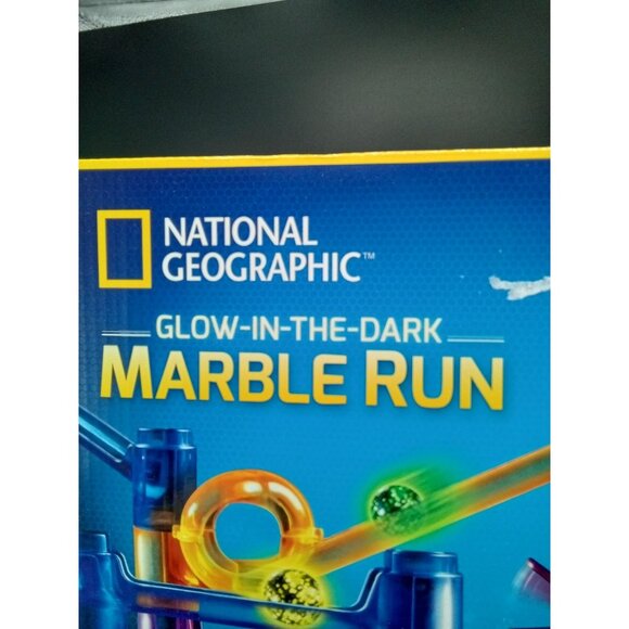 National Geographic Glow-In-The-Dark Marble Run STEM Kit - 50-Piece Educational - Picture 4 of 8
